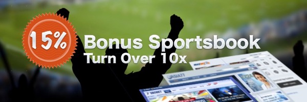 Bonus 15% Sportsbook