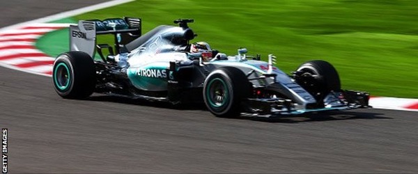 Lewis Hamilton tercepat di Jepang