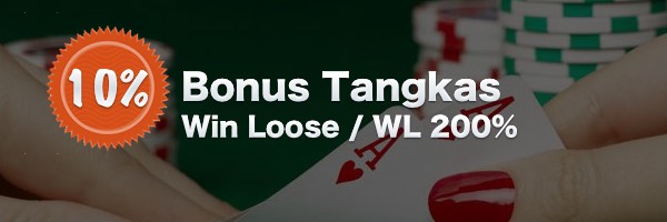 Bonus 10% Deposit Member Tangkas