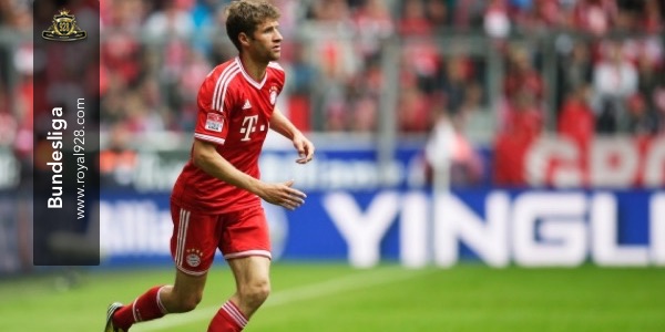 Thomas Muller cetak gol untuk Bayern