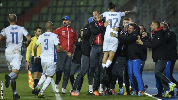 Slovakia lolos ke Euro 2016 untuk pertama-kalinya